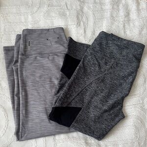 RBX Gray Space-Dye Active Leggings